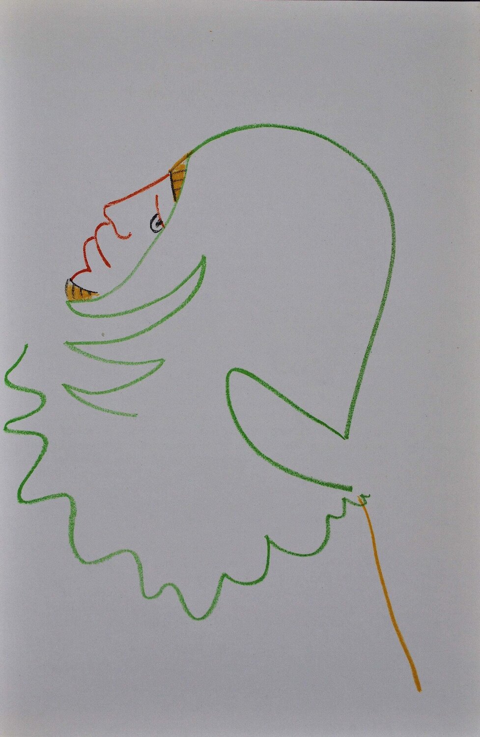 L'homme triste, Lithographie originale Jean Cocteau Druck zu verkaufen