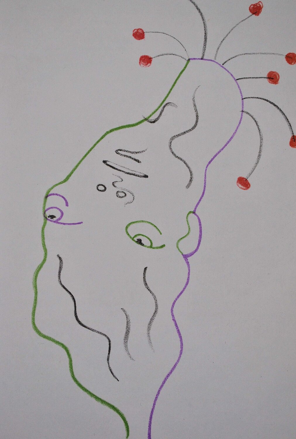 La tête coupé Jean Cocteau