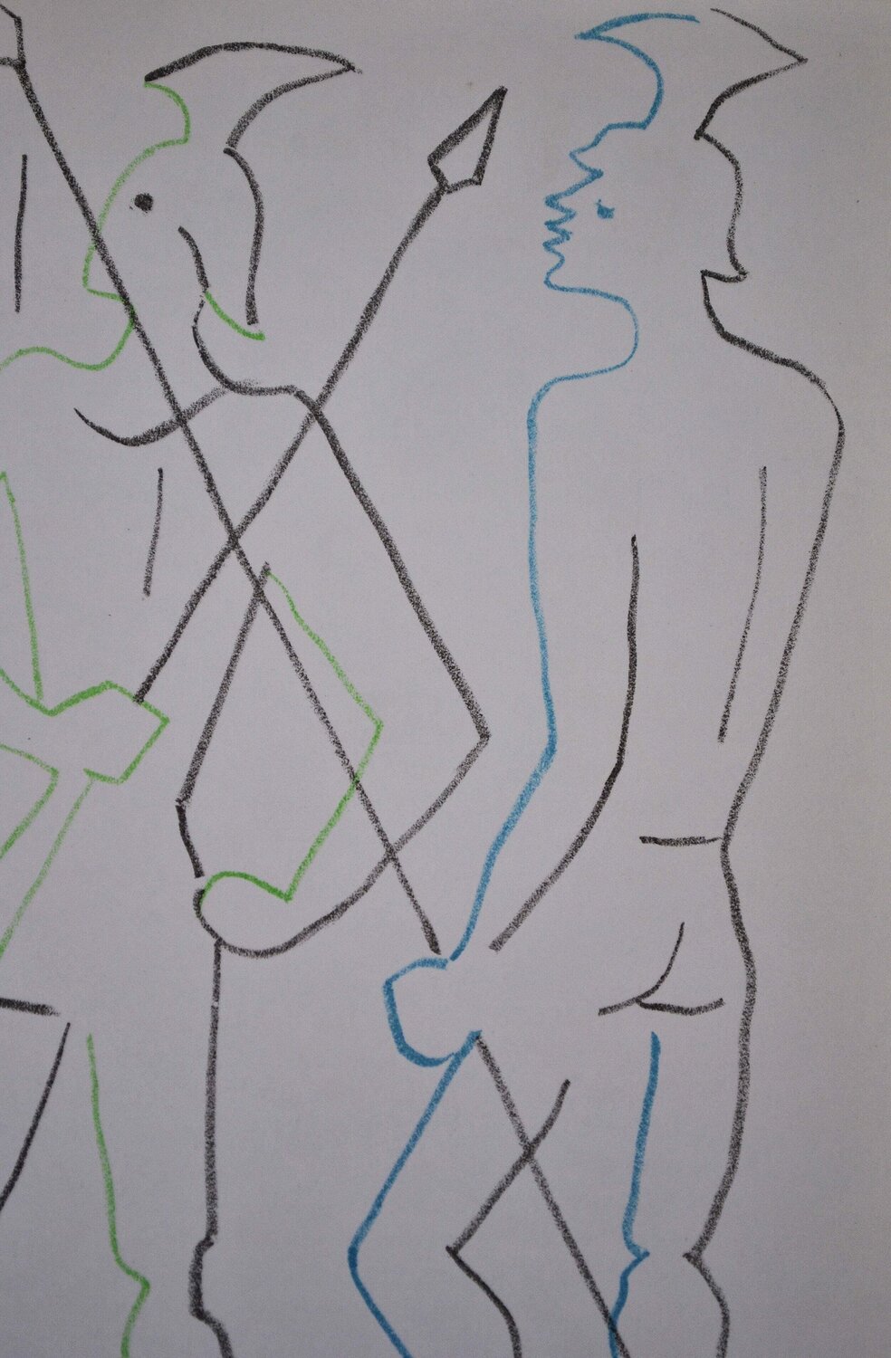 Les deux garde Jean Cocteau