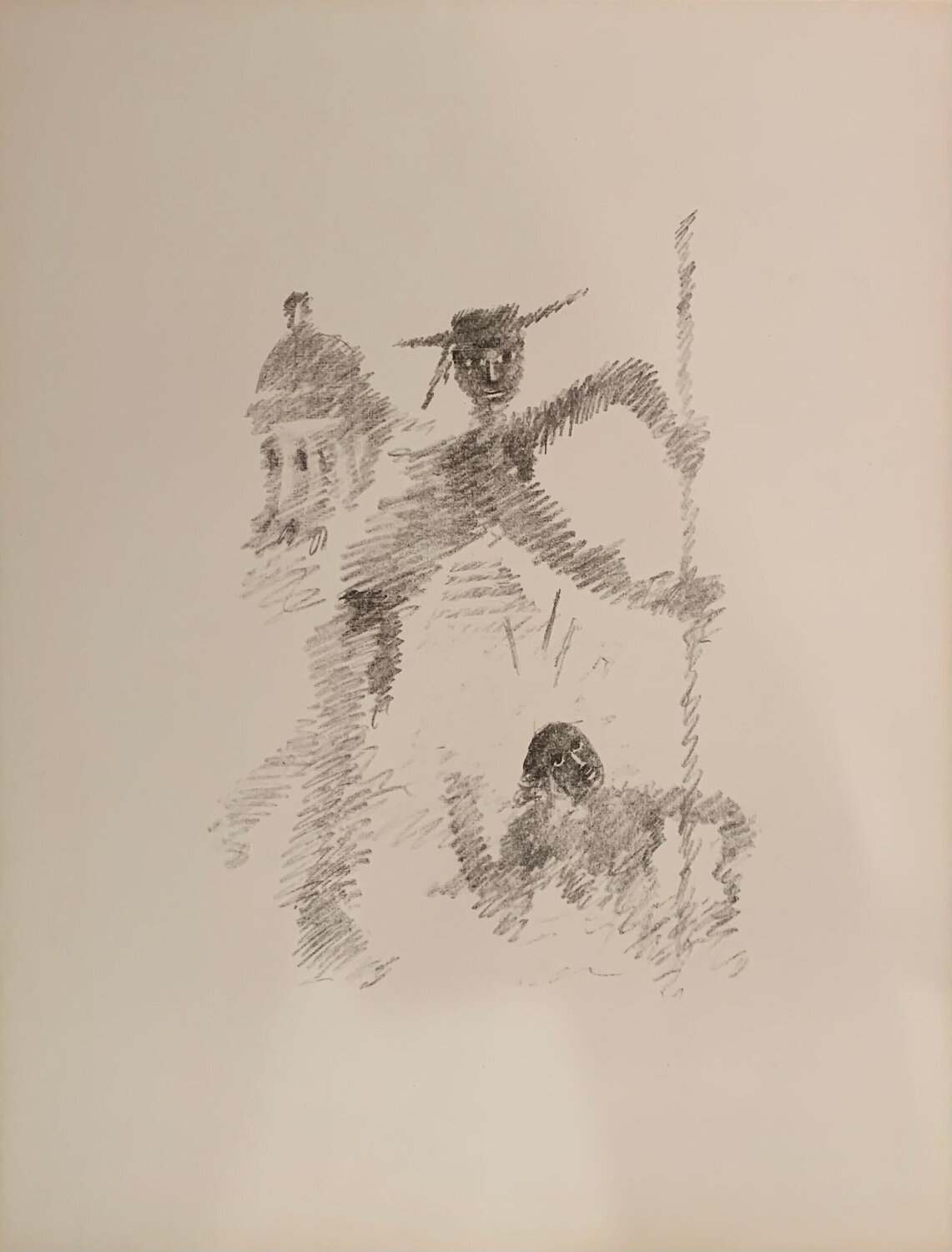 The gondoliers from the Series "Venice" Jean Cocteau Druck zu verkaufen