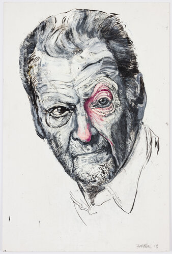 Lucian Freud par Robbie Conal, Peinture en vente sur Singulart