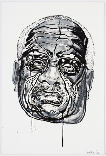 Clarence Thomas, Study for 'Supreme Injustices' by Robbie Conal, 絵画 for Sale on Singulart