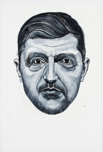 Volodymyr Zelensky by Robbie Conal, Painting for Sale on Singulart