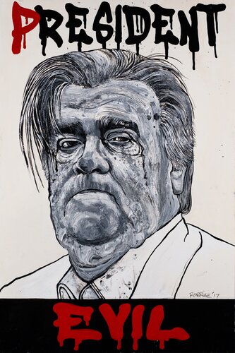 Steve Bannon par Robbie Conal, Peinture en vente sur Singulart