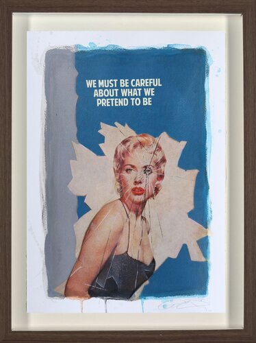 We Must Be Careful, Blue di The Connor Brothers, Stampa in vendita su Singulart