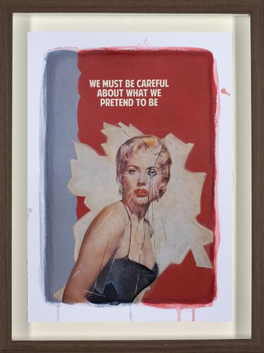 We Must Be Careful, Red di The Connor Brothers, Stampa in vendita su Singulart