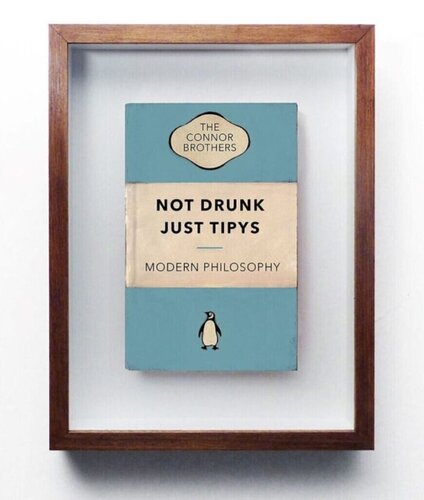 Unique Artist Proof The Connor Brothers Not Drunk Just Tipys (Tipsy) Hand Painted Paperback Book di The Connor Brothers, Pittura in vendita su Singulart