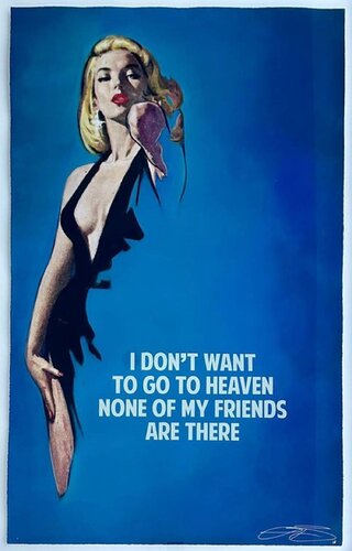 I Don't Want to Go to Heaven, Hand Painted Multiple by The Connor Brothers, Print for Sale on Singulart