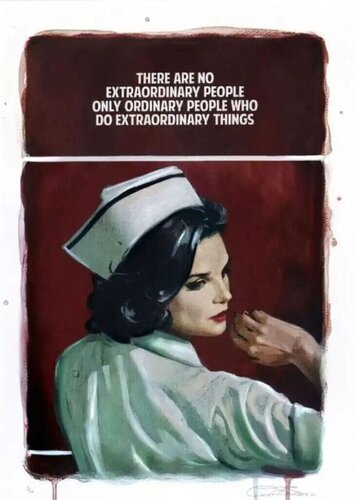 Extraordinary People (Red) by The Connor Brothers, Print for Sale on Singulart