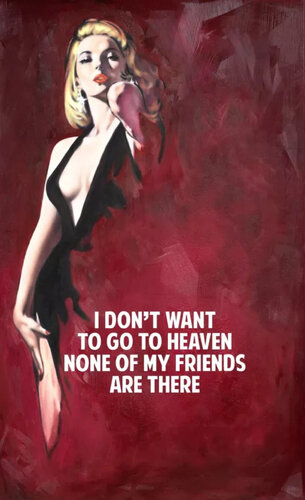 I Don't Want to go to Heaven di The Connor Brothers, Stampa in vendita su Singulart