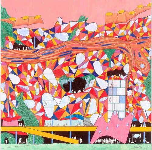 Fruity City Up Close par Peter Cook, Édition en vente sur Singulart