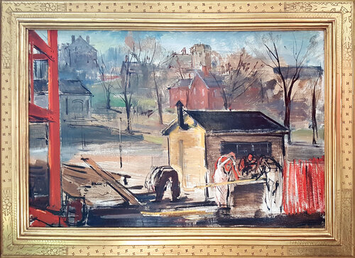 Construction Site by Peter Cook, 회화 for Sale on Singulart