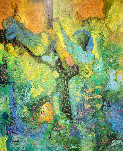 Banistas I di Vladimir Cora, Pittura in vendita su Singulart