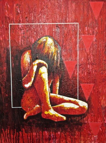 Figura #5 di Vladimir Cora, Pittura in vendita su Singulart