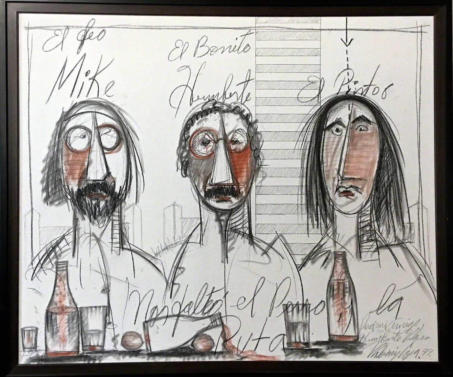 El feo, El bonito, y El pintor Vladimir Cora