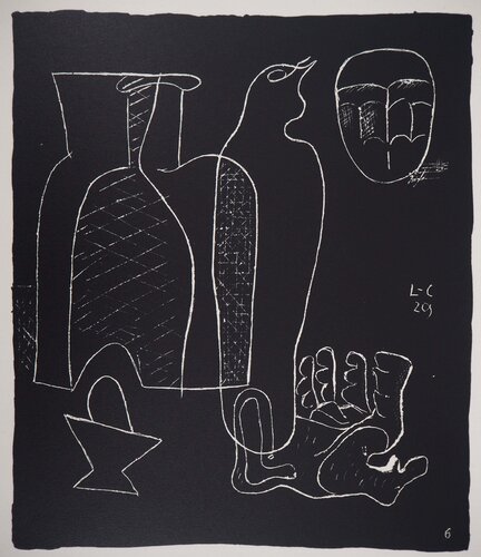Nature morte à la main Le Corbusier