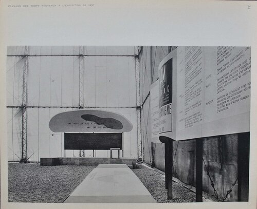 Pavillon des temps nouveaux - la solidarité, héliogravure, 1938 Le Corbusier