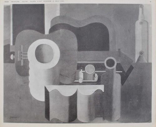 Nature morte à la guitare Le Corbusier