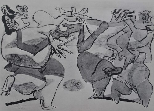 Violences "la lutte des opposés", van Le Corbusier, Afdruk te koop op Singulart