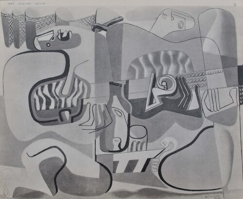 Joueuse de violon et de guitare Le Corbusier