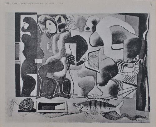 Nature morte au poisson Le Corbusier