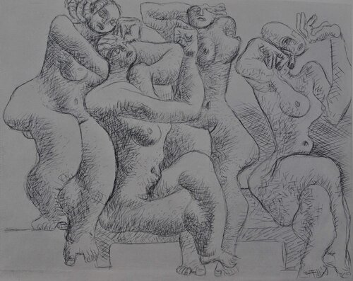 Nature morte Bouteille et livre by Le Corbusier, Print for Sale on Singulart
