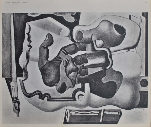 La main rouge Le Corbusier