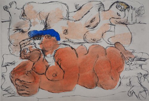 Deux nus couchés par Le Corbusier, Édition en vente sur Singulart