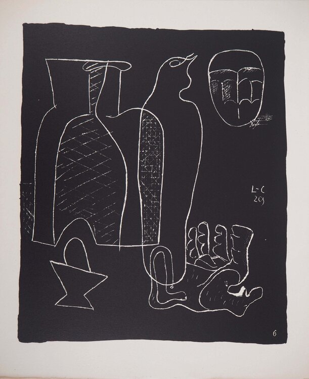 Nature morte à la main Le Corbusier