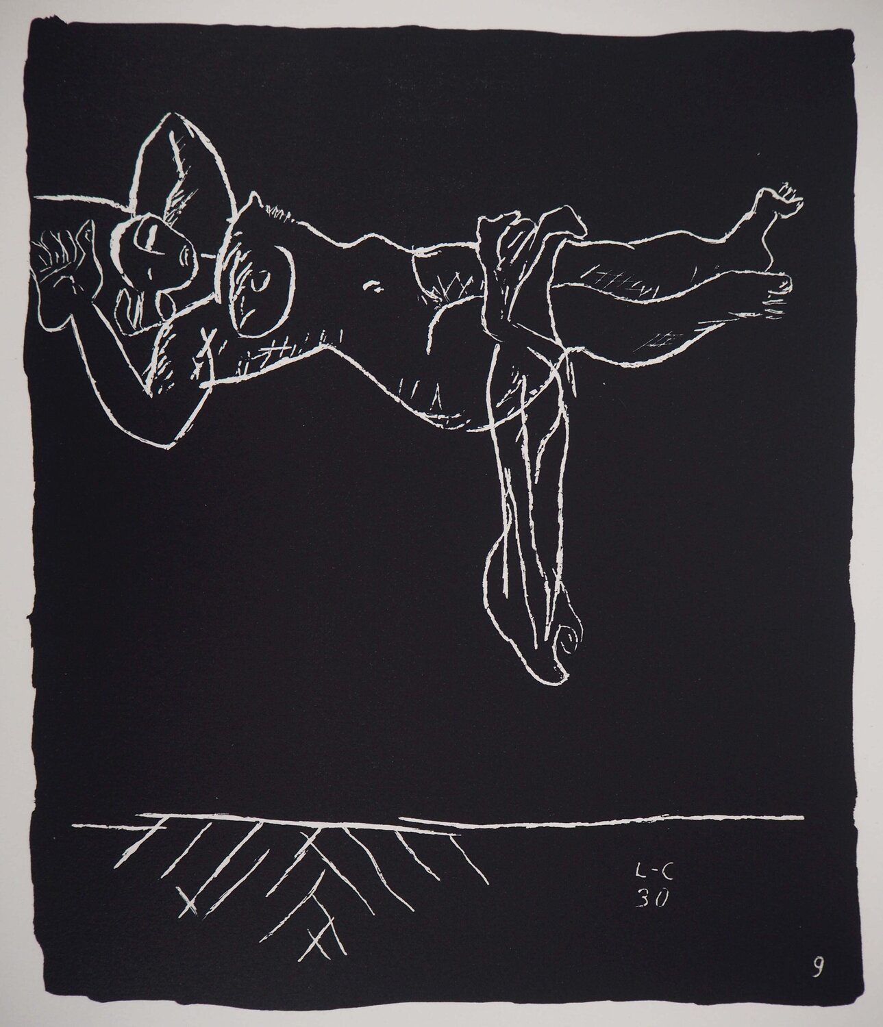 Hommage à la femme Le Corbusier Druck zu verkaufen