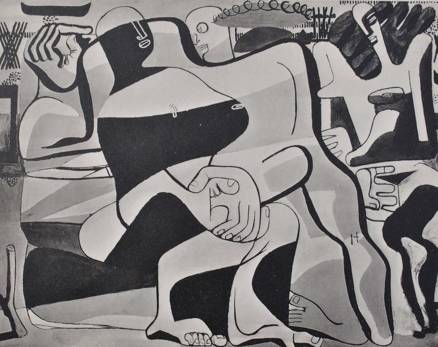 Les trois baigneuses Le Corbusier Stampa in vendita