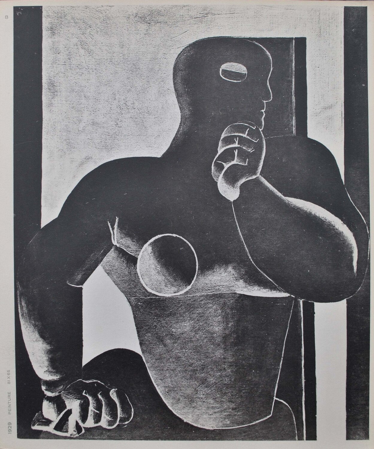 Homme pensif Le Corbusier Édition à vendre