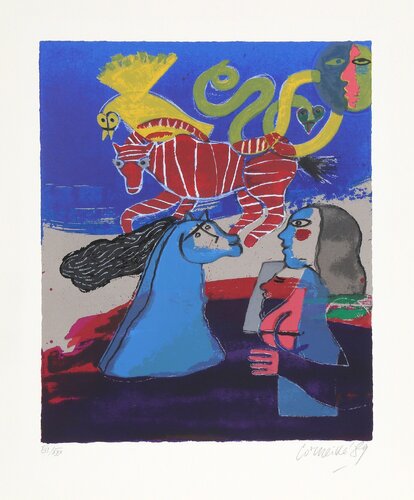 From the Portfolio of Six Reves Peints 1 by Corneille, Print for Sale on Singulart