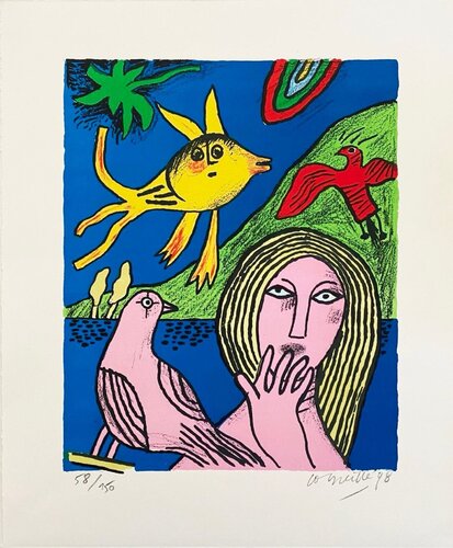 Songes d'une été by Corneille, Print for Sale on Singulart