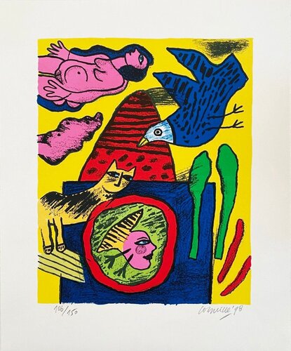 Le chat by Corneille, Print for Sale on Singulart