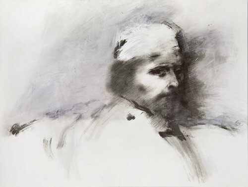 Portrait XVIII from  the Galeria de Arte Misrachi Portfolio von Rafael Coronel, Druck kaufen auf Singulart