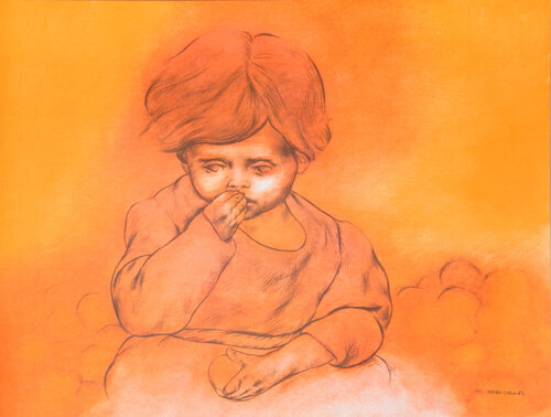 Portrait XV von Rafael Coronel, Druck kaufen auf Singulart