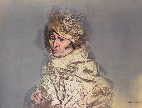 Portrait VIII from Galeria de Arte Misrachi Portfolio von Rafael Coronel, Druck kaufen auf Singulart