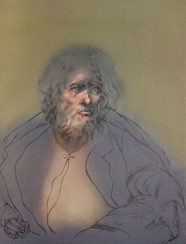 Portrait III from Galeria de Arte Misrachi Portfolio von Rafael Coronel, Druck kaufen auf Singulart