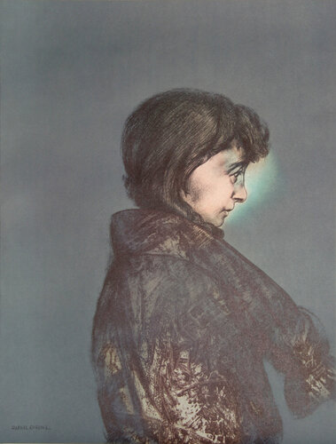 Portrait XII from Galeria de Arte Misrachi Portfolio von Rafael Coronel, Druck kaufen auf Singulart