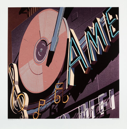 American Hi-Fi by Robert Cottingham, 인쇄 for Sale on Singulart