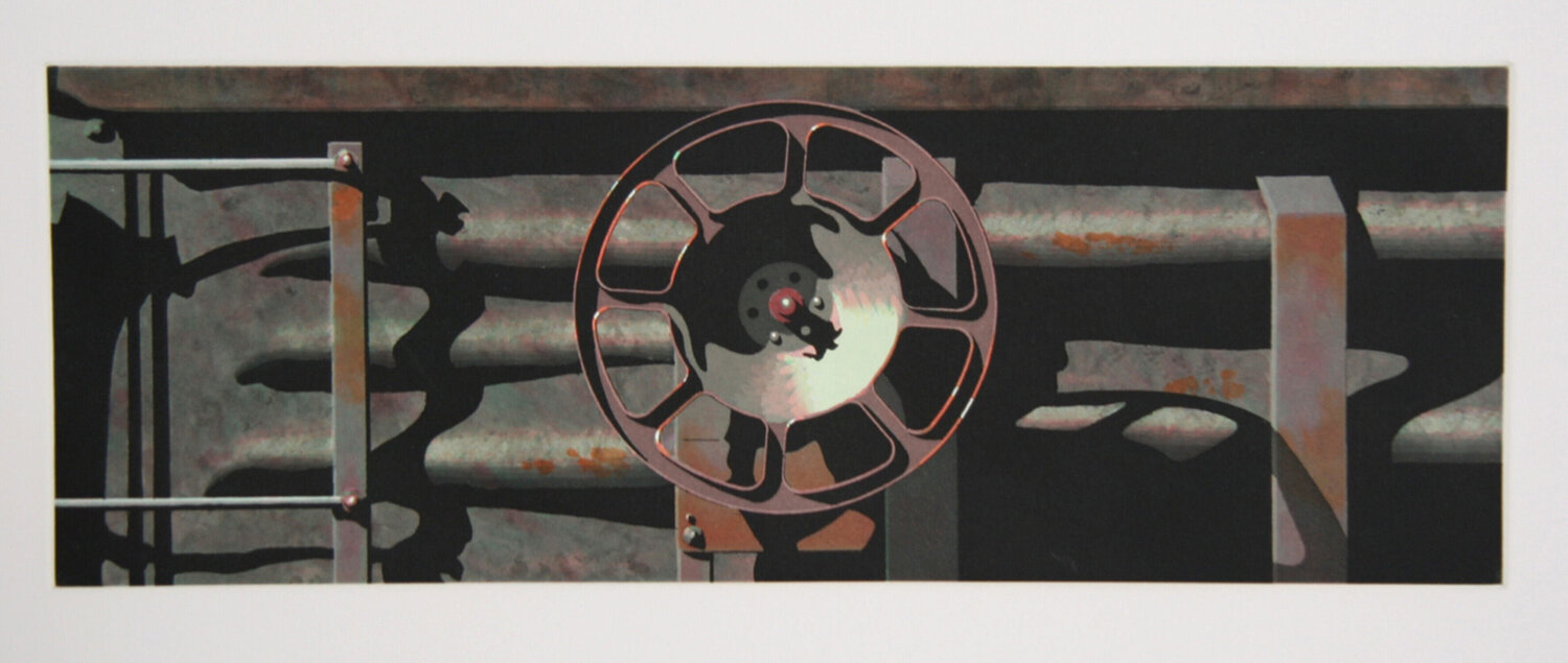 Rolling Stock Series: For Armyn Robert Cottingham Stampa in vendita