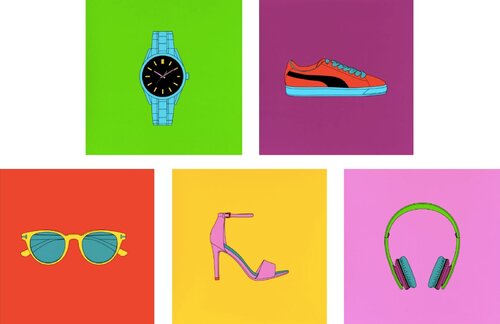 Personal Possessions van Michael Craig-Martin, Afdruk te koop op Singulart