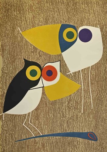 Owl by Roberto Crippa, Print for Sale on Singulart