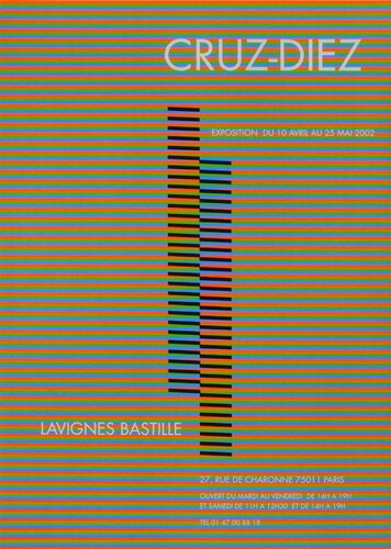 Expo 2002 - Lavignes Bastille by Carlos Cruz-Diez, Print for Sale on Singulart
