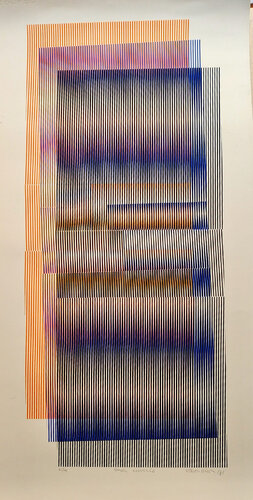 Sin titulo 1981 par Carlos Cruz-Diez, Édition en vente sur Singulart