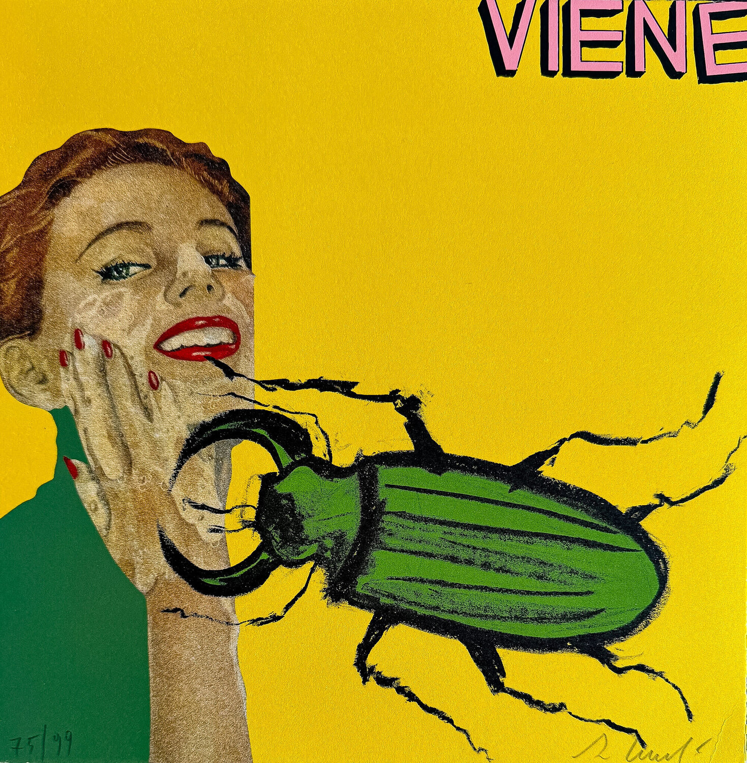 Viene Enzo Cucchi Impresión en venta