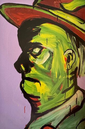 Brown Man di Adam Cullen, Pittura in vendita su Singulart