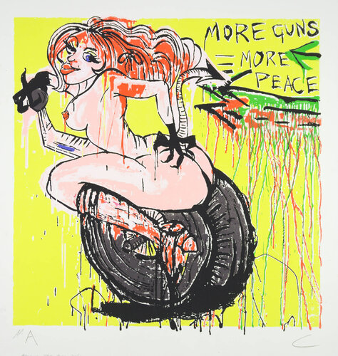 More Guns = More Peace von Adam Cullen, Druck kaufen auf Singulart