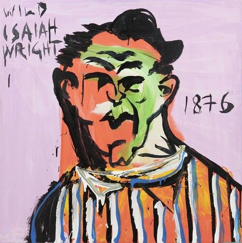 Wild Isaiah Wright 1876 (Kelly Gang) von Adam Cullen, Malerei kaufen auf Singulart